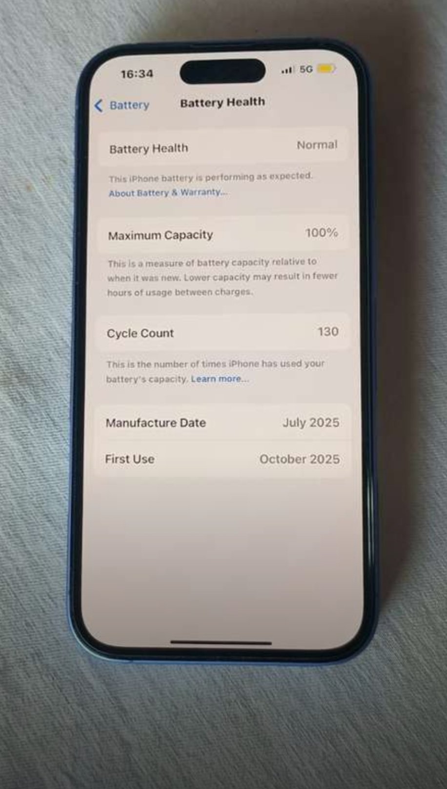 Iphone 16 new condition