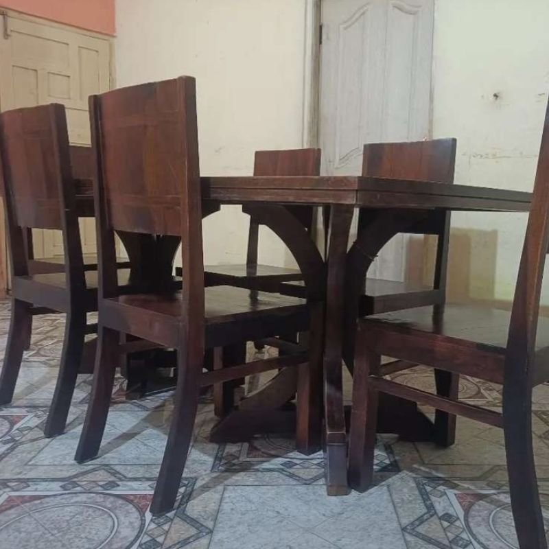 Sheesham Wood 6 Seater Dining Table