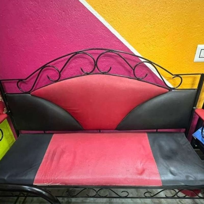 Iron Sofa set 3+1+1